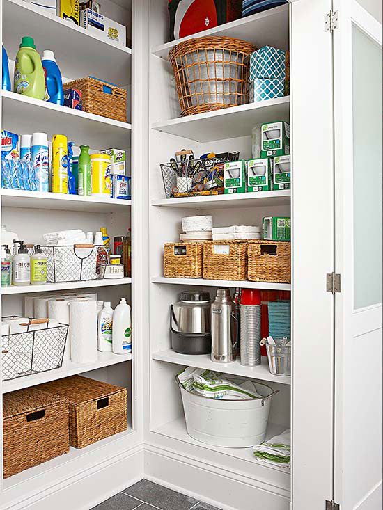 walk-in pantry cabinet ideas