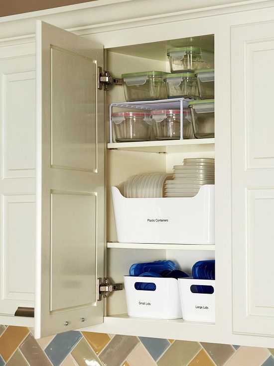 How To Organize Kitchen Cabinets Better Homes Gardens
