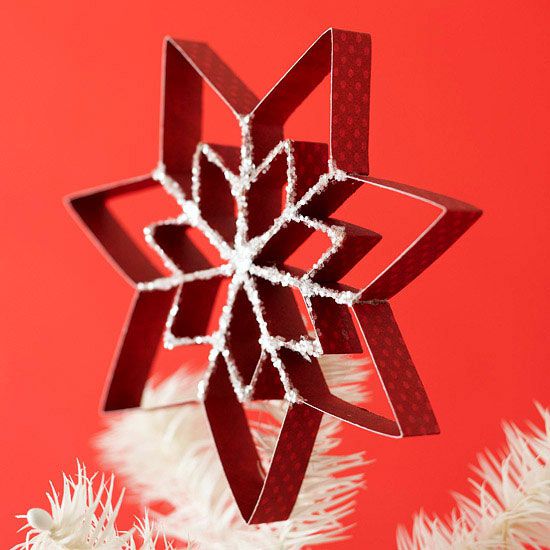Diamond Snowflake Ornament