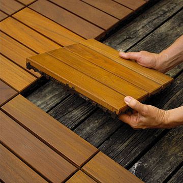 10 Easy To Install Decking Tiles Better Homes Gardens