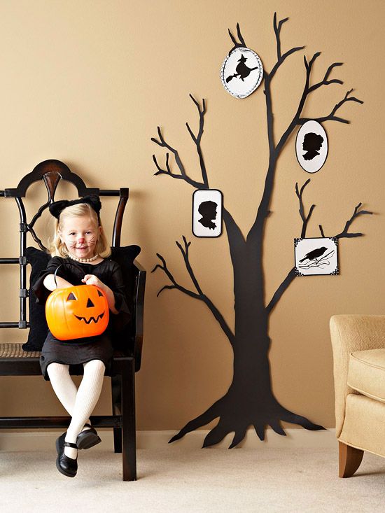 Paper Halloween Tree