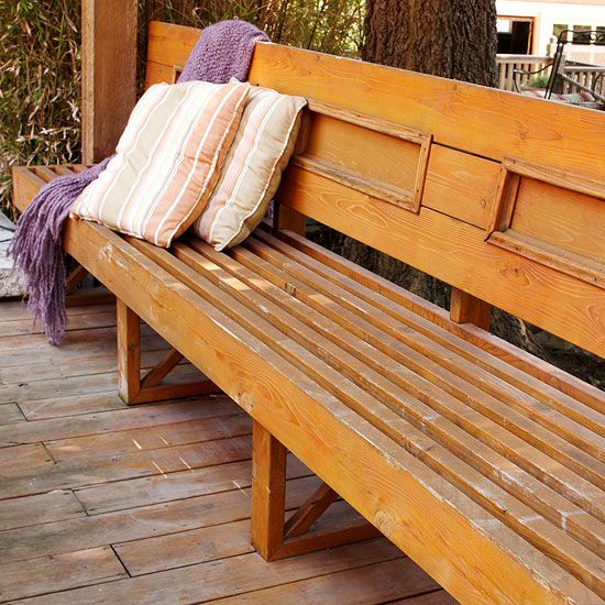 deck bench