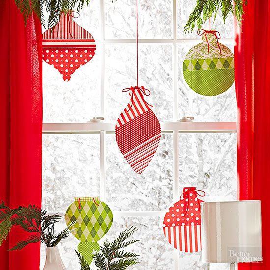 Oversize Poster Board Ornaments