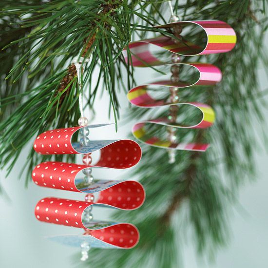 Ribbon Candy Ornaments