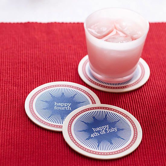 4th of July Coasters