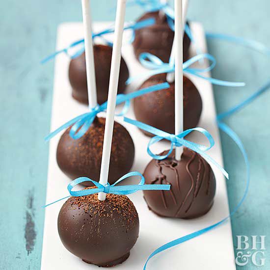 Mexican Chocolate and Espresso Cake Pops