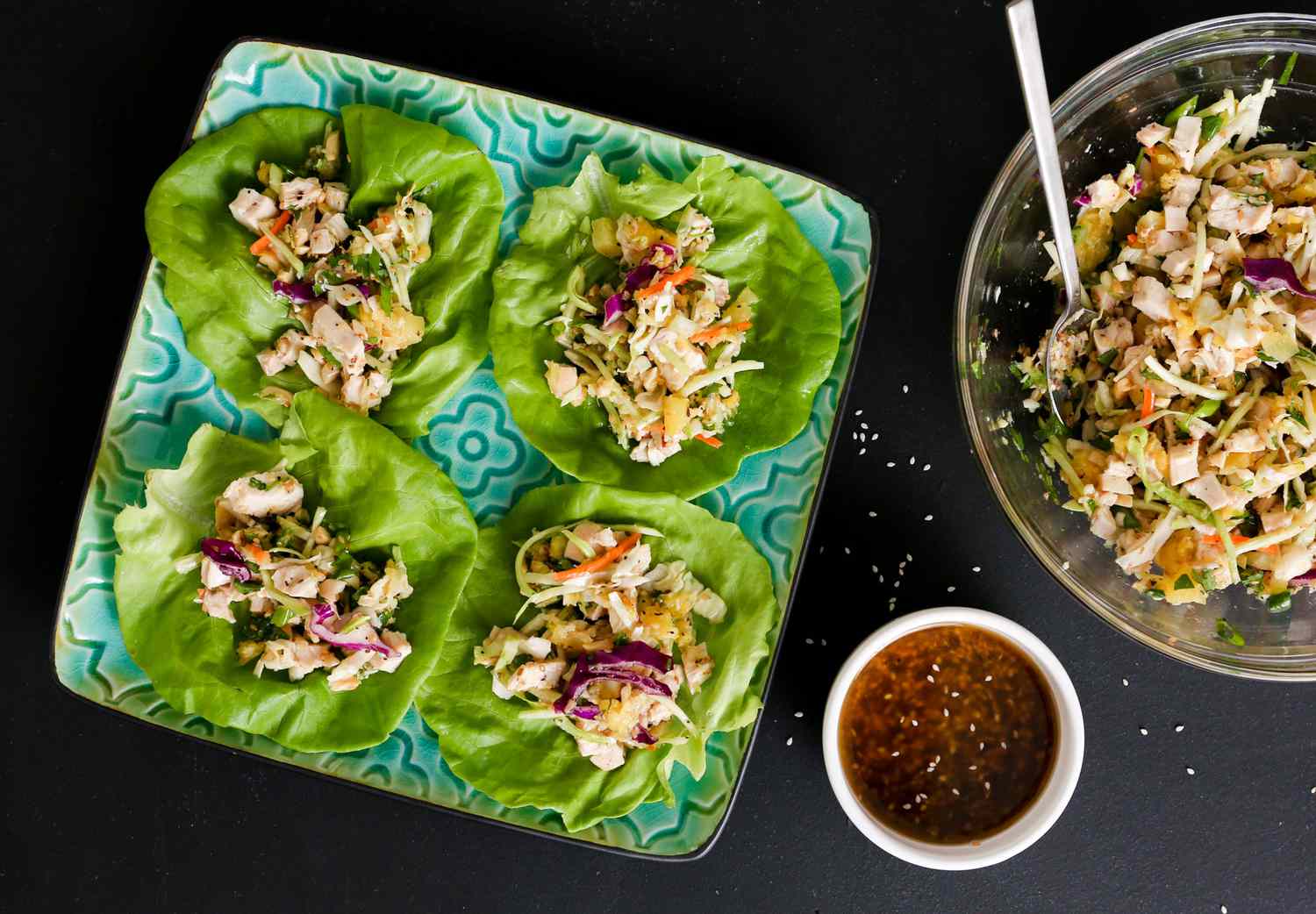 Asian Lettuce Wraps with Chicken | Better Homes & Gardens