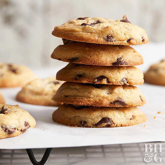 Reduced Sugar Chocolate Chip Cookies Better Homes Gardens