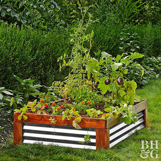 DIY, raised garden bed