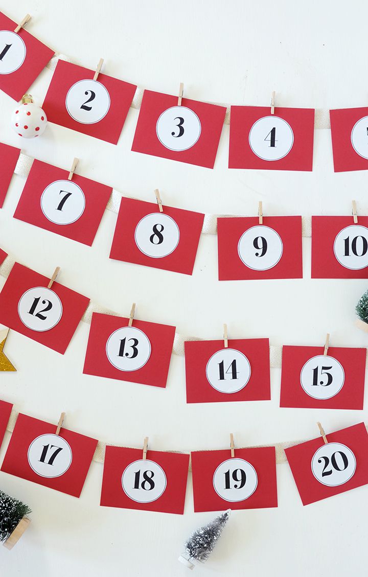 Create your own DIY Acts of Kindness Advent Calendar.