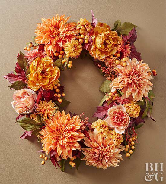 Fall Wreath-FALL Decor-TWIG Door Wreath-Autumn Wreath-Rustic Wreath-Fall Home Decor-Scented Pumpkin Spice-Fall Wreaths-Custom Made Wreaths-