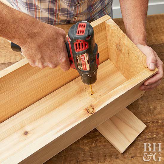 DIY wooden box, DIY, drill