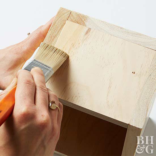 How to Make Storage Boxes wood sealer