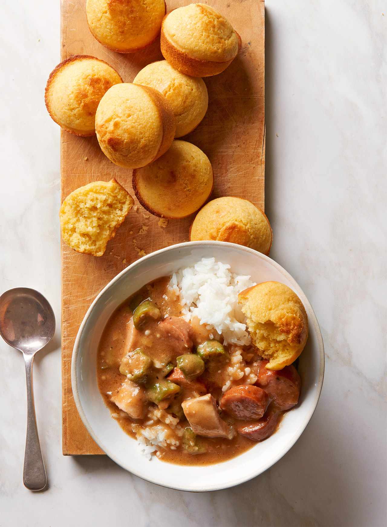 Pressure Cooker Chicken and Sausage Gumbo