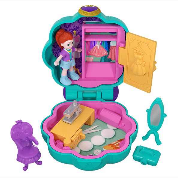 fiercely fab studio compact toy by polly pockets