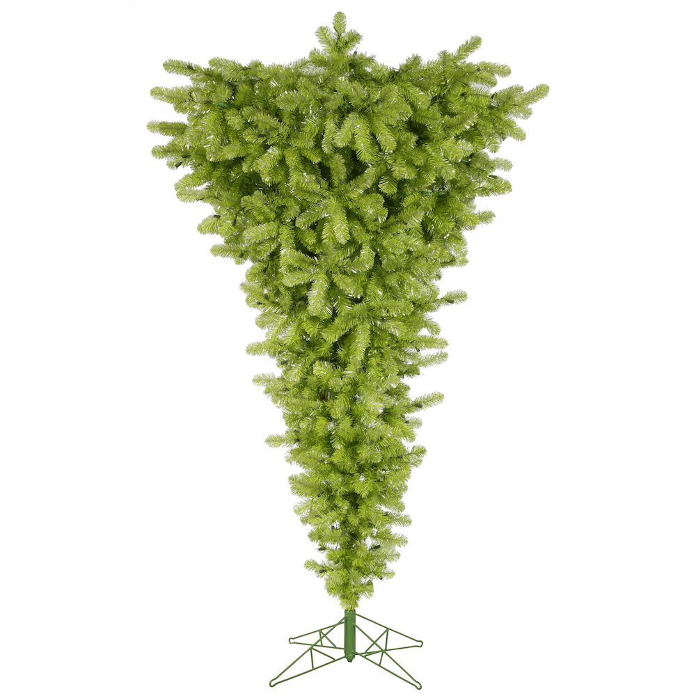 Vickerman Artificial Christmas Tree 7.5' x 60" Lime Upsidedown 1293 Tips