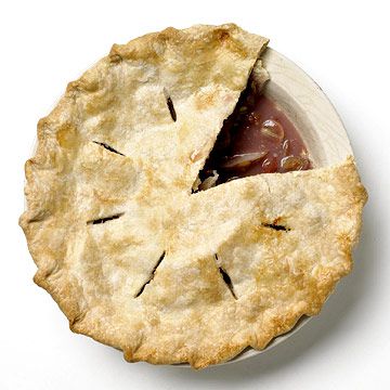Grape and Pear Pie