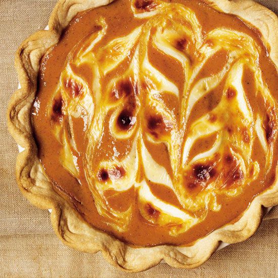 Pumpkin Marscarpone Pie
