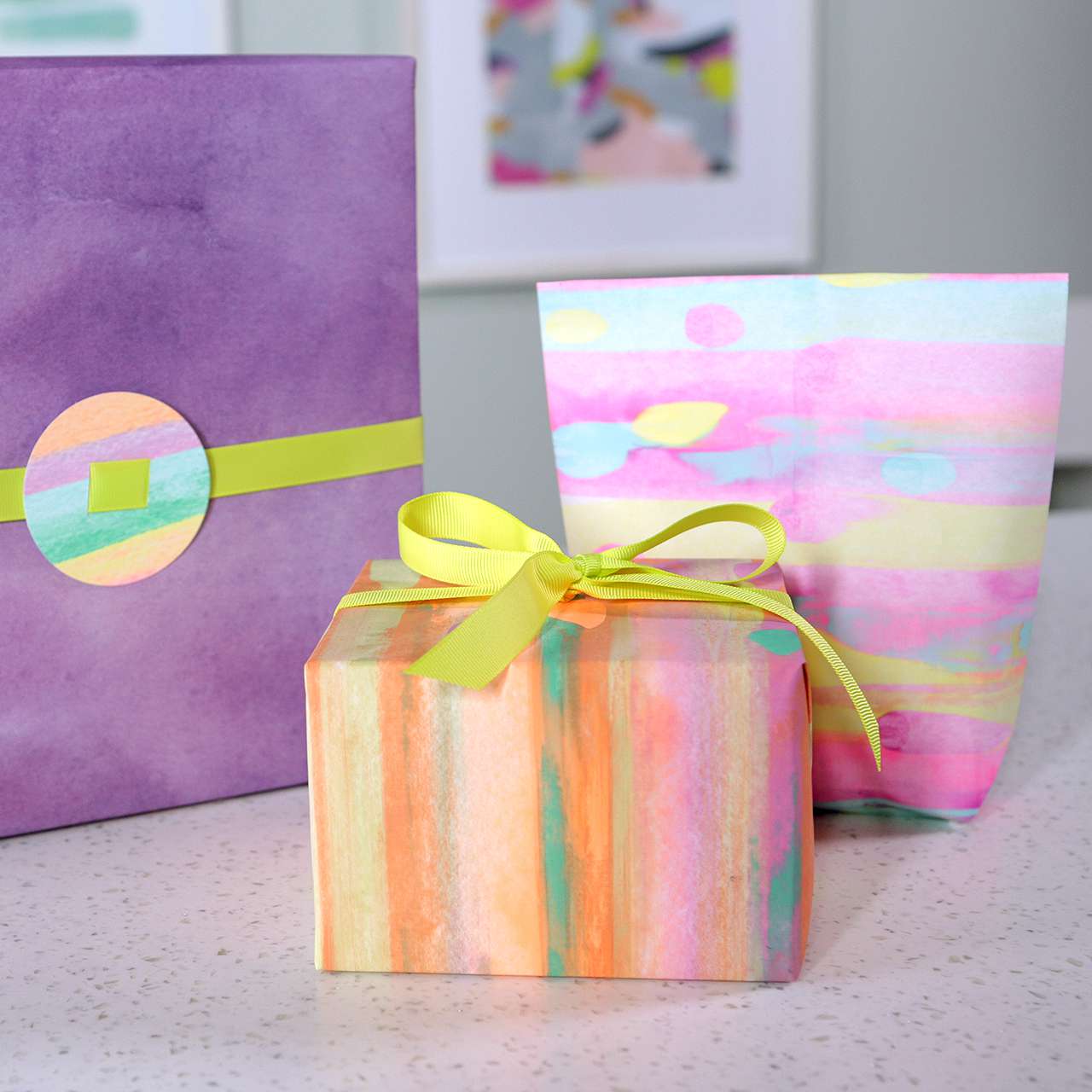 Create Homemade Wrapping Paper