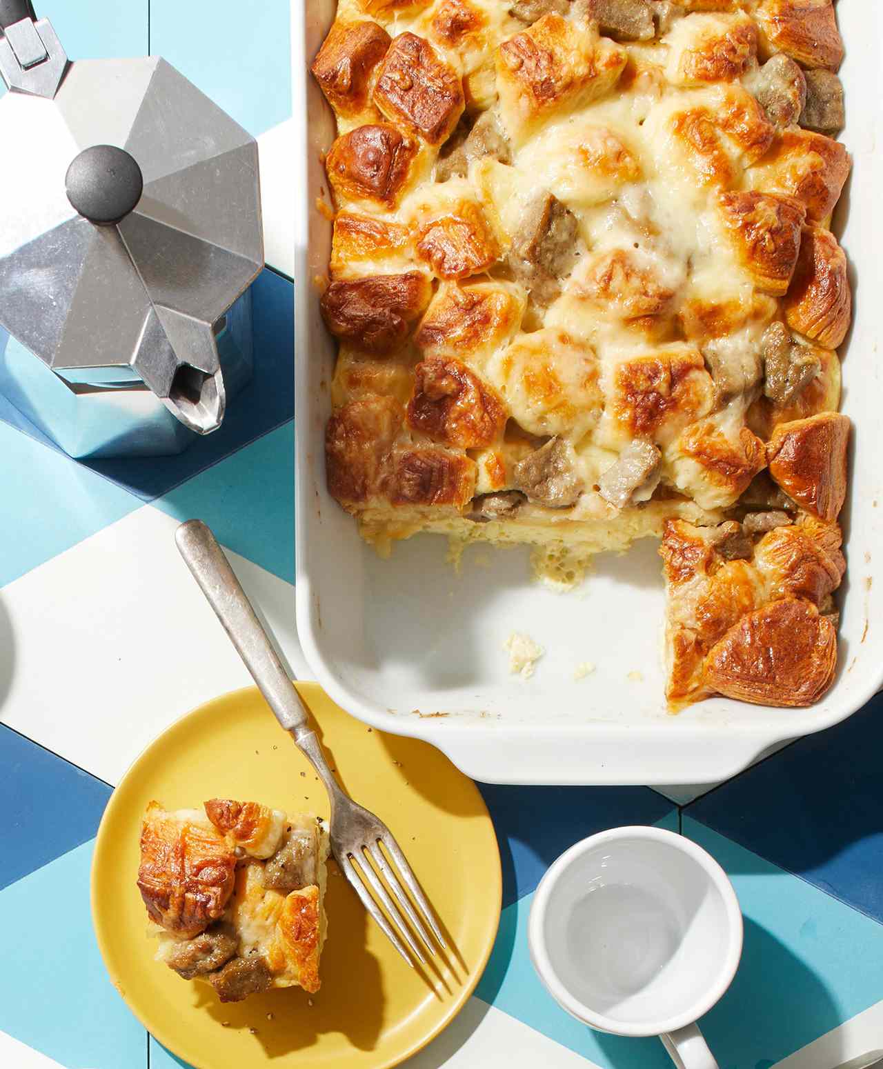 Sausage, Egg, and Biscuit Casserole 