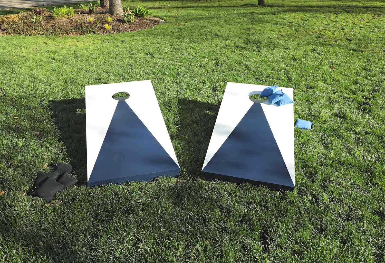 how to make cornhole bags boards