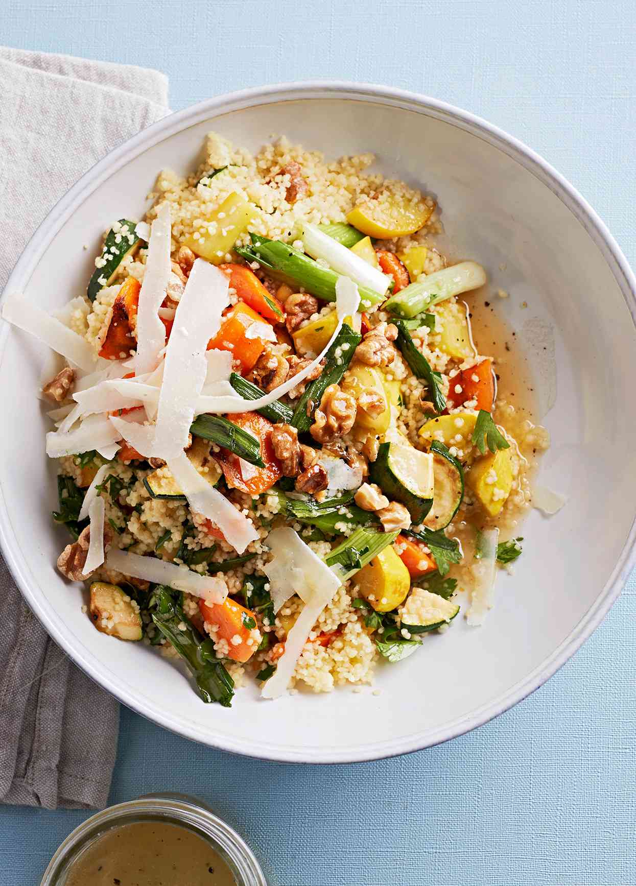 Lime Couscous with Summer Veggies