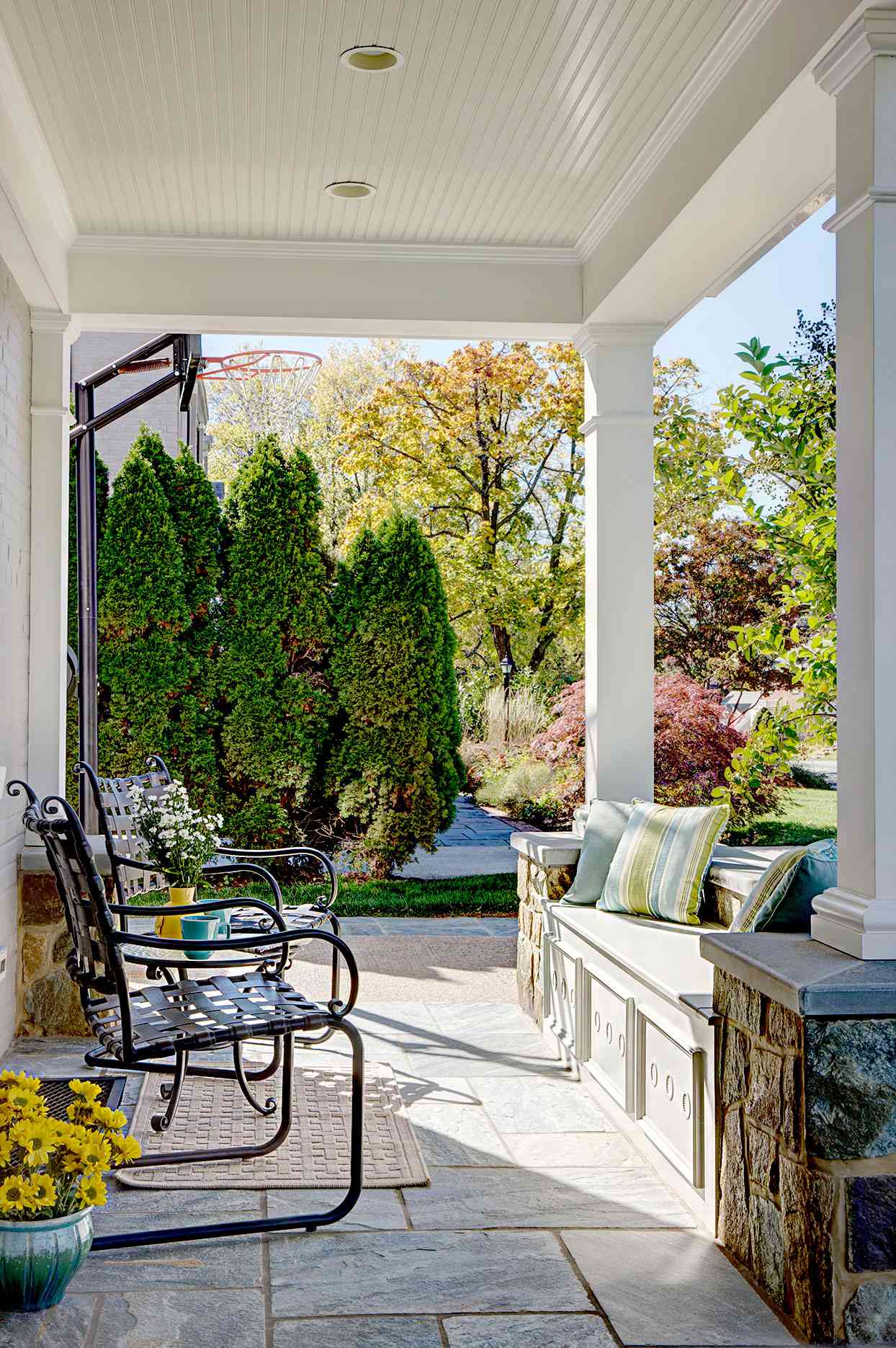 12 Stylish Ideas To Make The Most Of A Small Front Porch Better Homes Gardens
