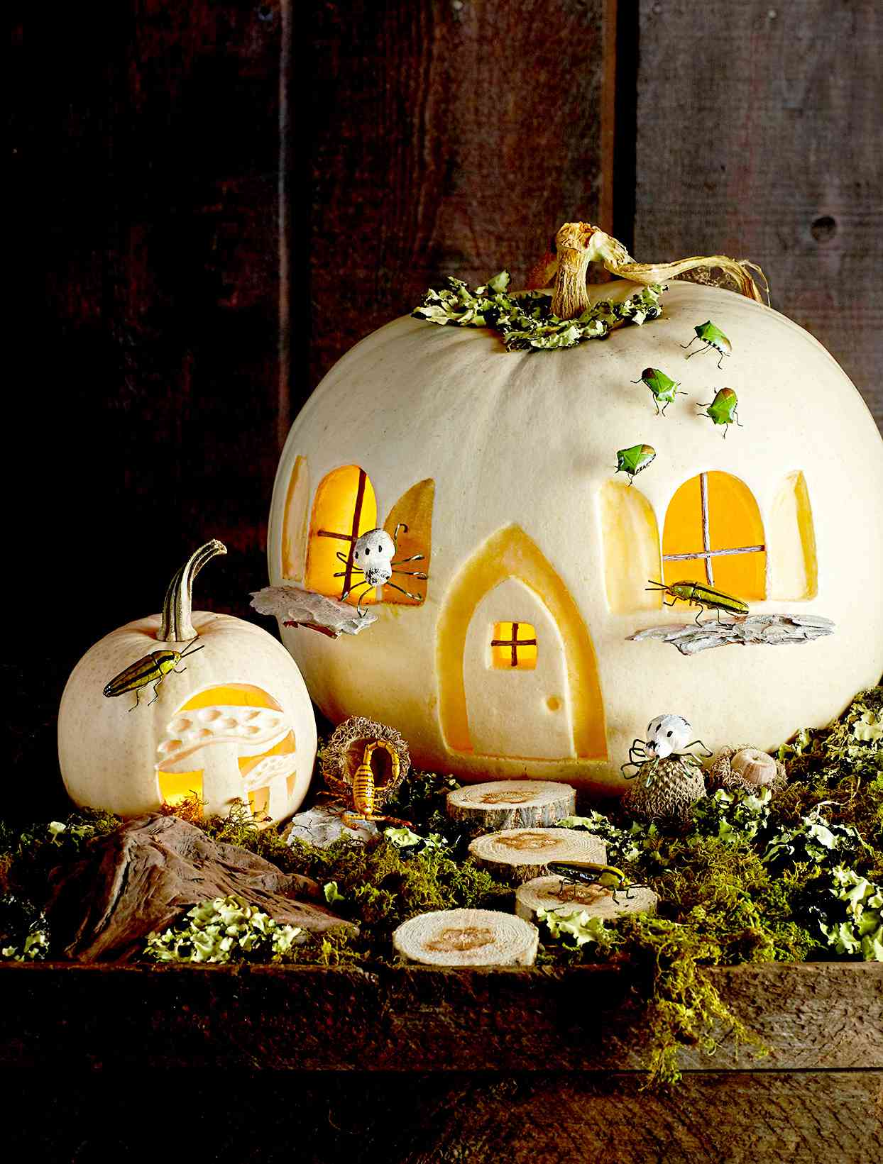 Cottage Pumpkin Stencil