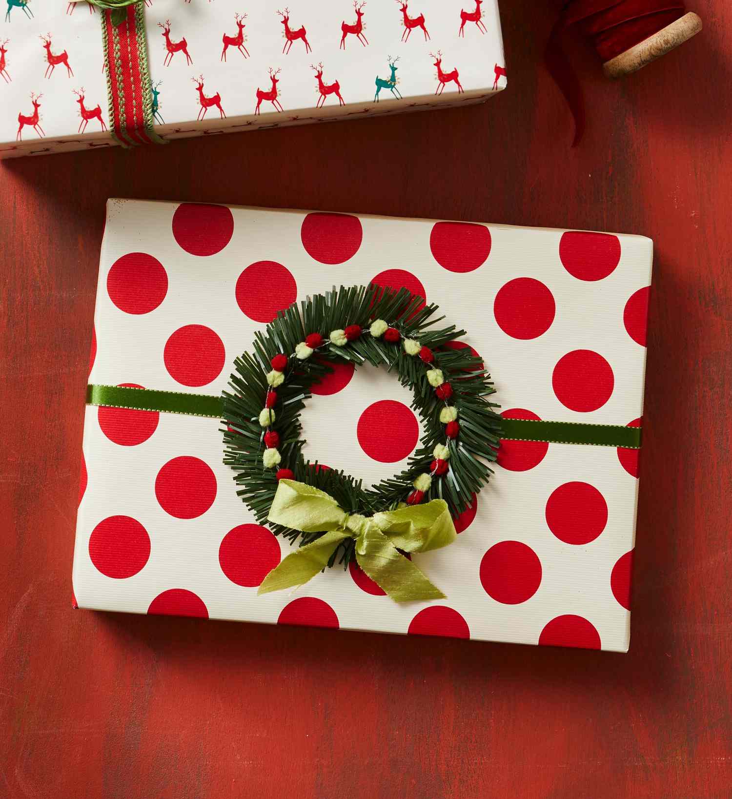 Wreath Gift Wrap