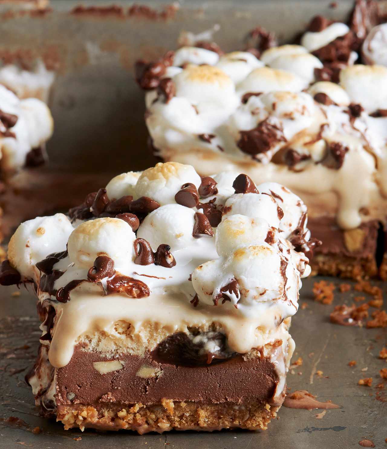 Frosty S'mores Bars