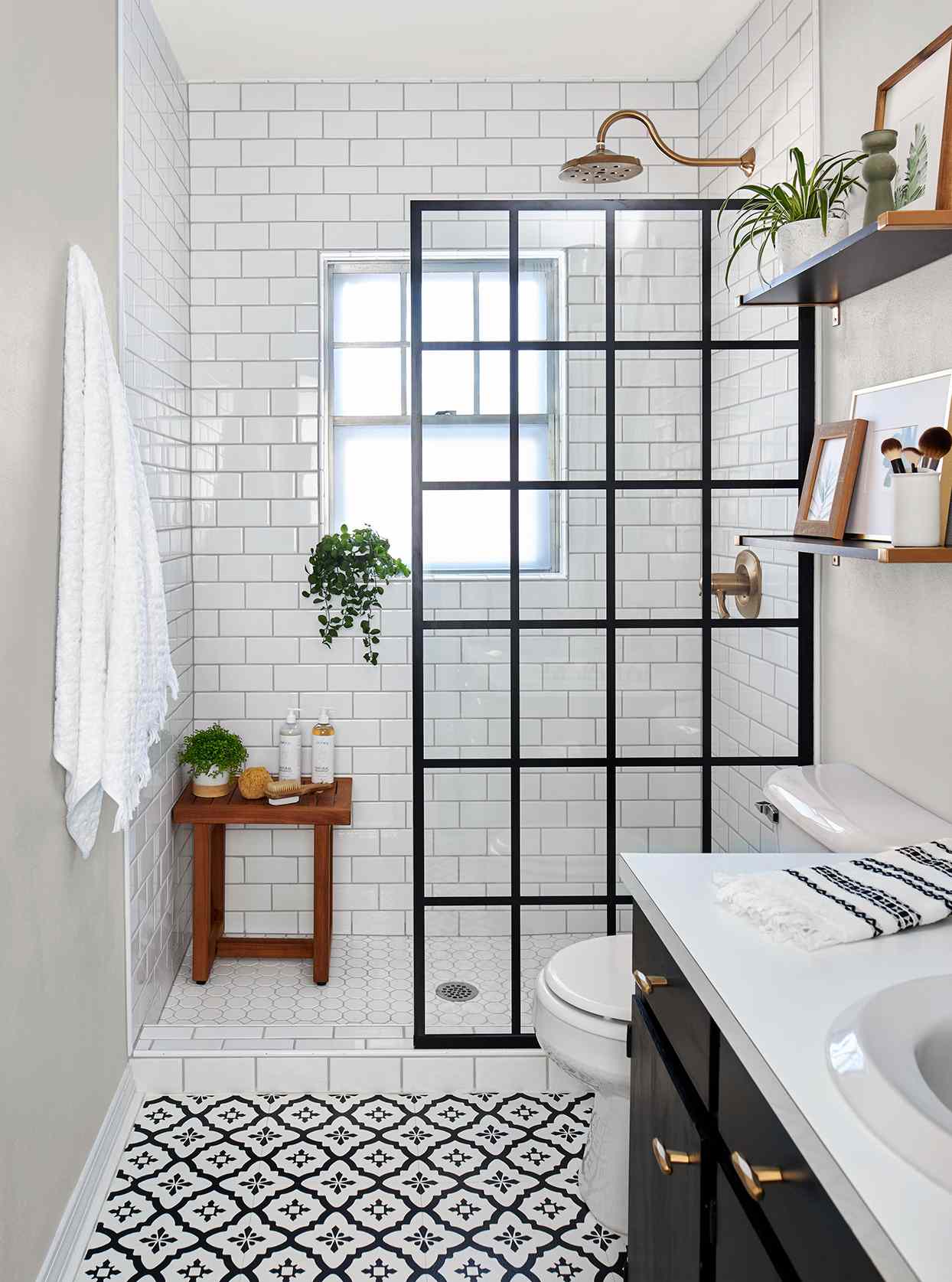 Before-and-After Small Bathroom Remodels That Showcase Stylish  Budget-Friendly Ideas | Better Homes &amp; Gardens