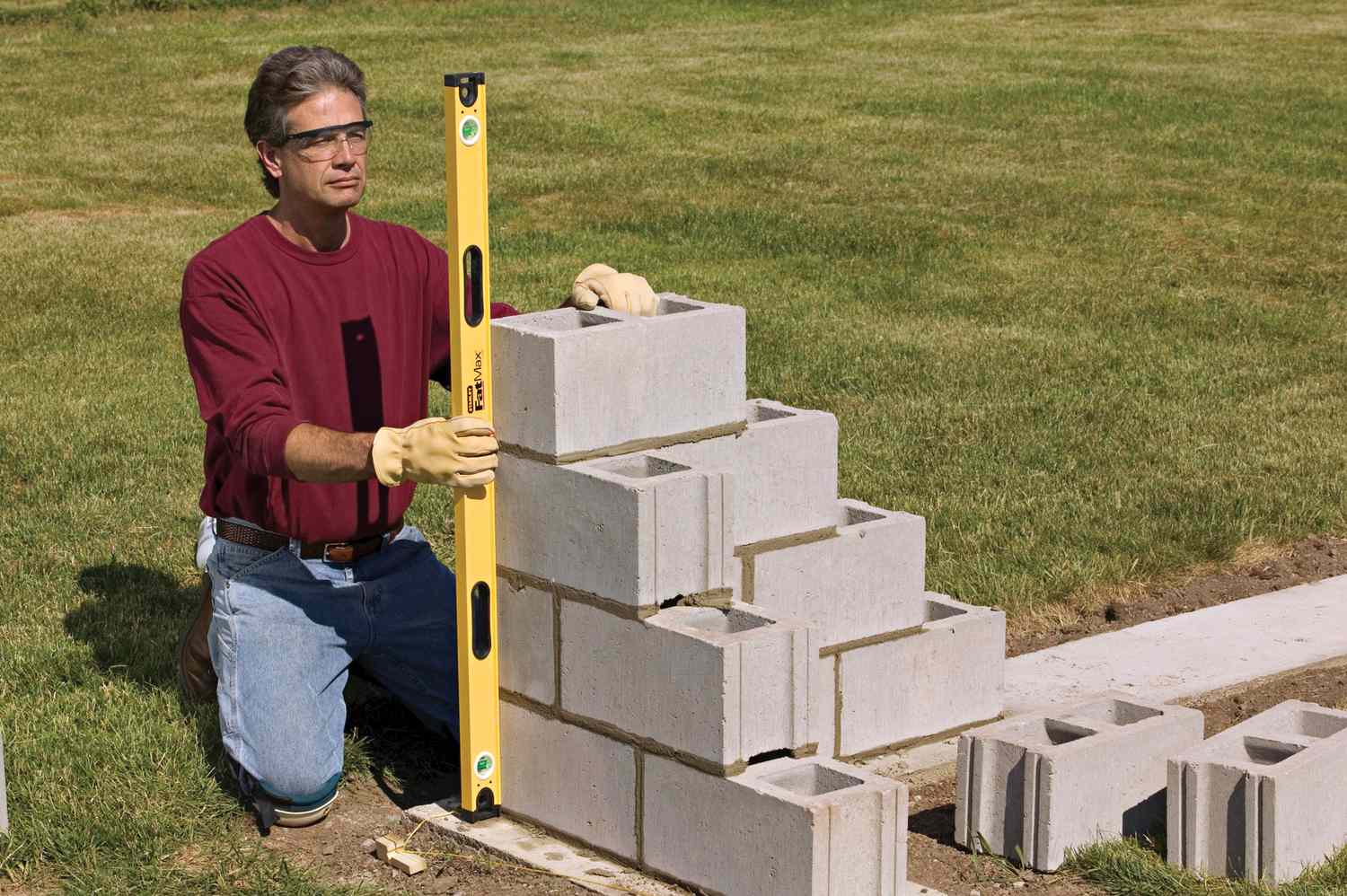 How To Build A Concrete Wall For Your Own Private Backyard Retreat Better Homes Gardens