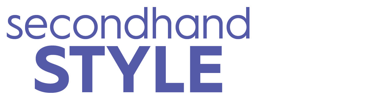 secondhand style text logo