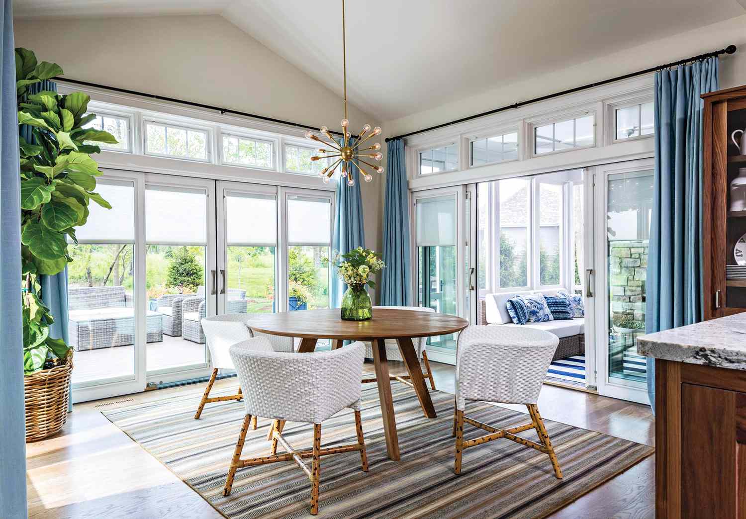 13 Stylish Window Treatment Ideas for Sliding Doors | Better Homes & Gardens