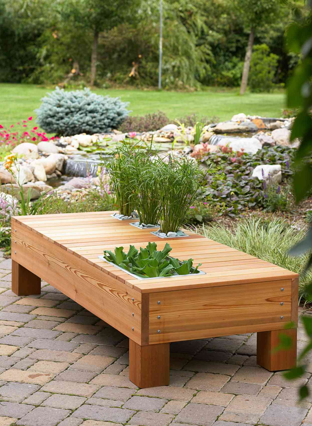 outdoor storage table