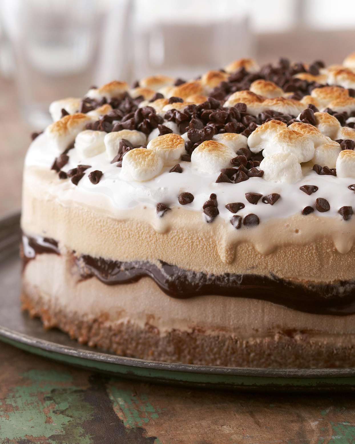 Grown Up S'mores Torte