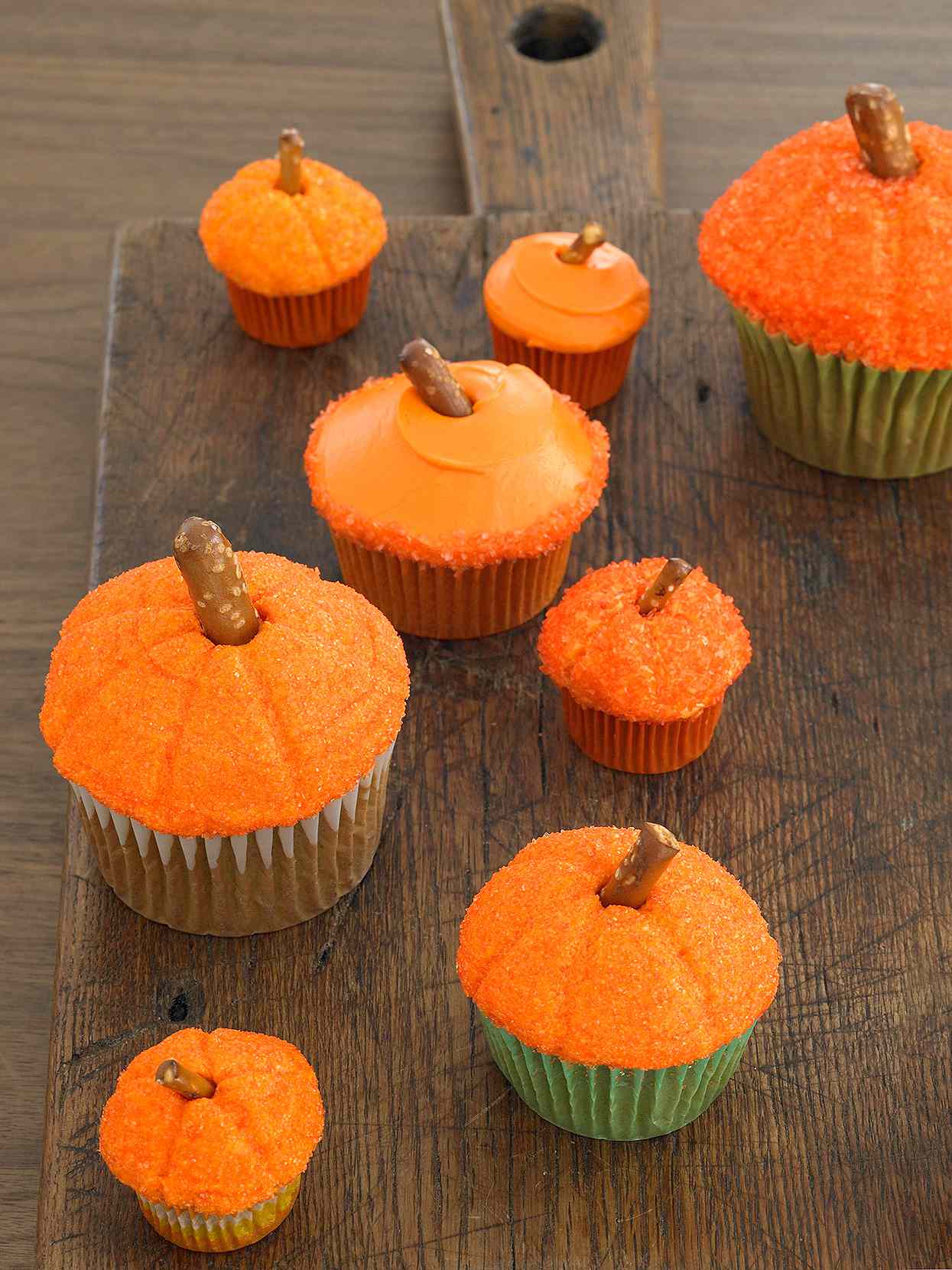 Easy Pumpkin Cupcakes