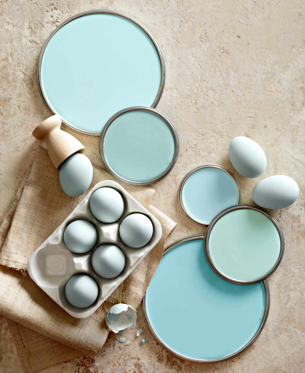 Eggshell Blue Paint Colors