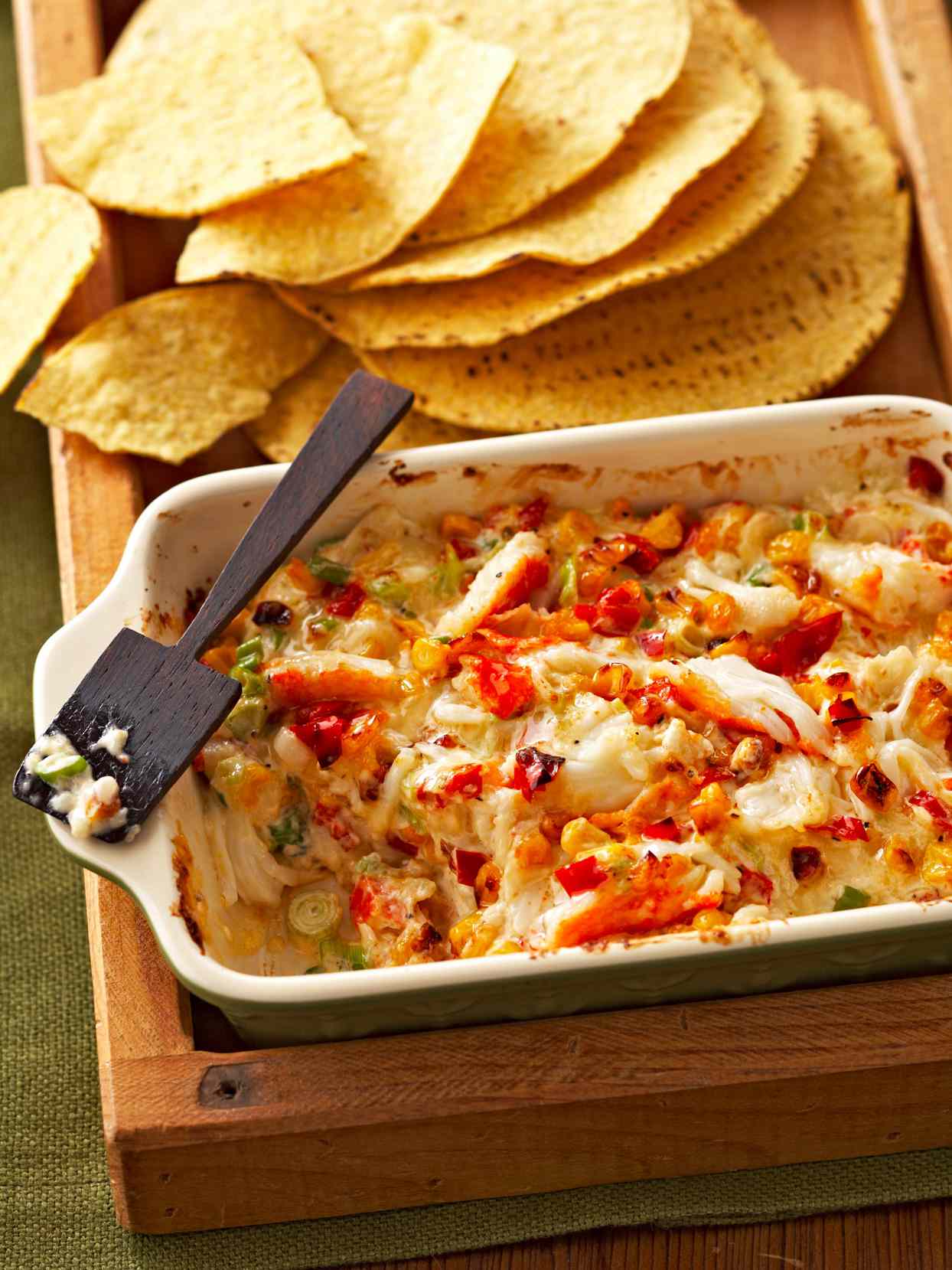 Roasted Corn and Crab Dip