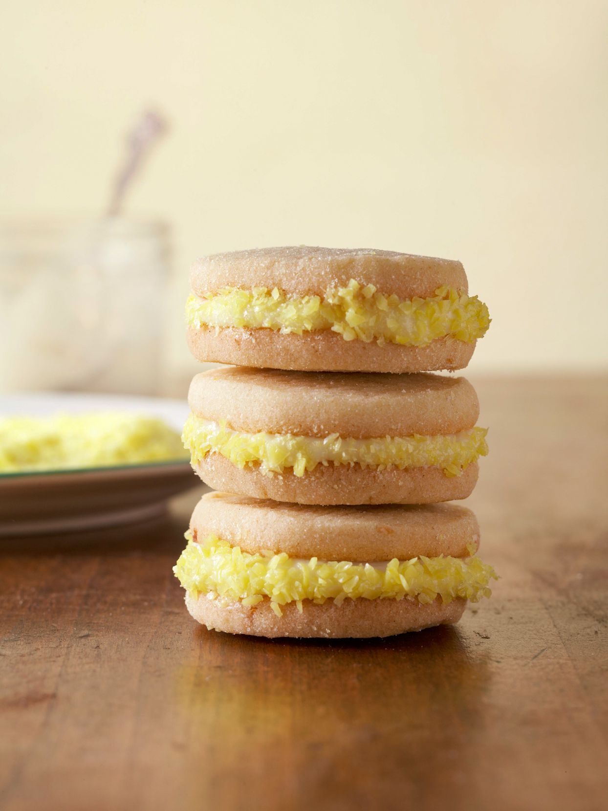 Lemon-Cream Icebox Cookie Sandwiches