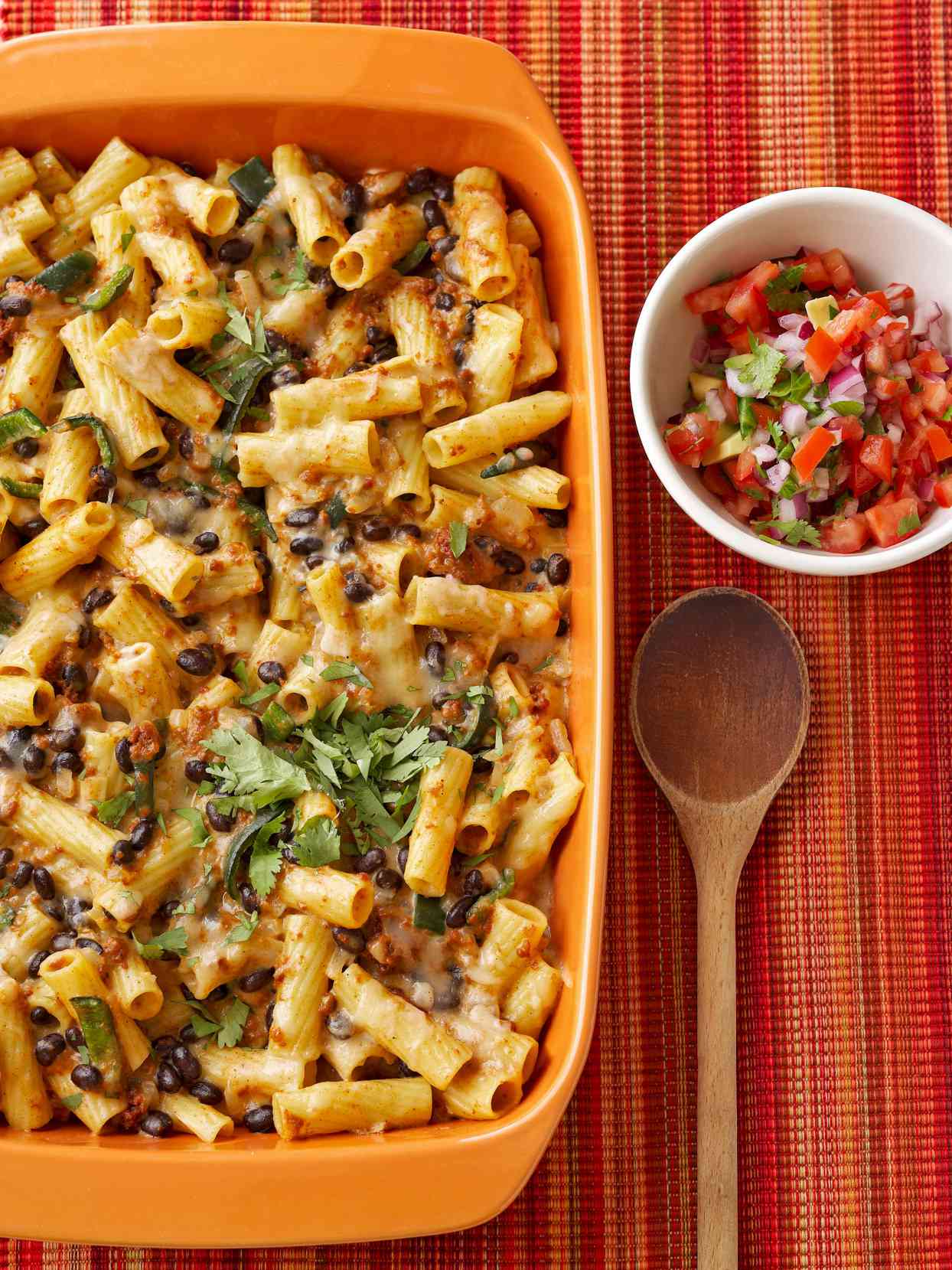 Mexican Rigatoni and Cheese