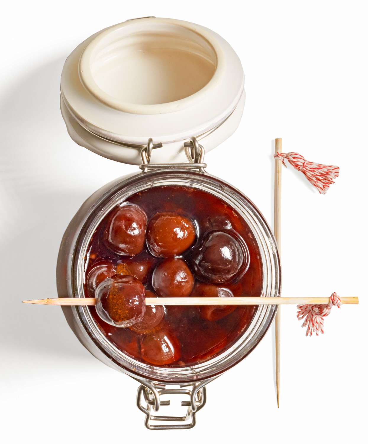 Spiced Bourbon Cherries