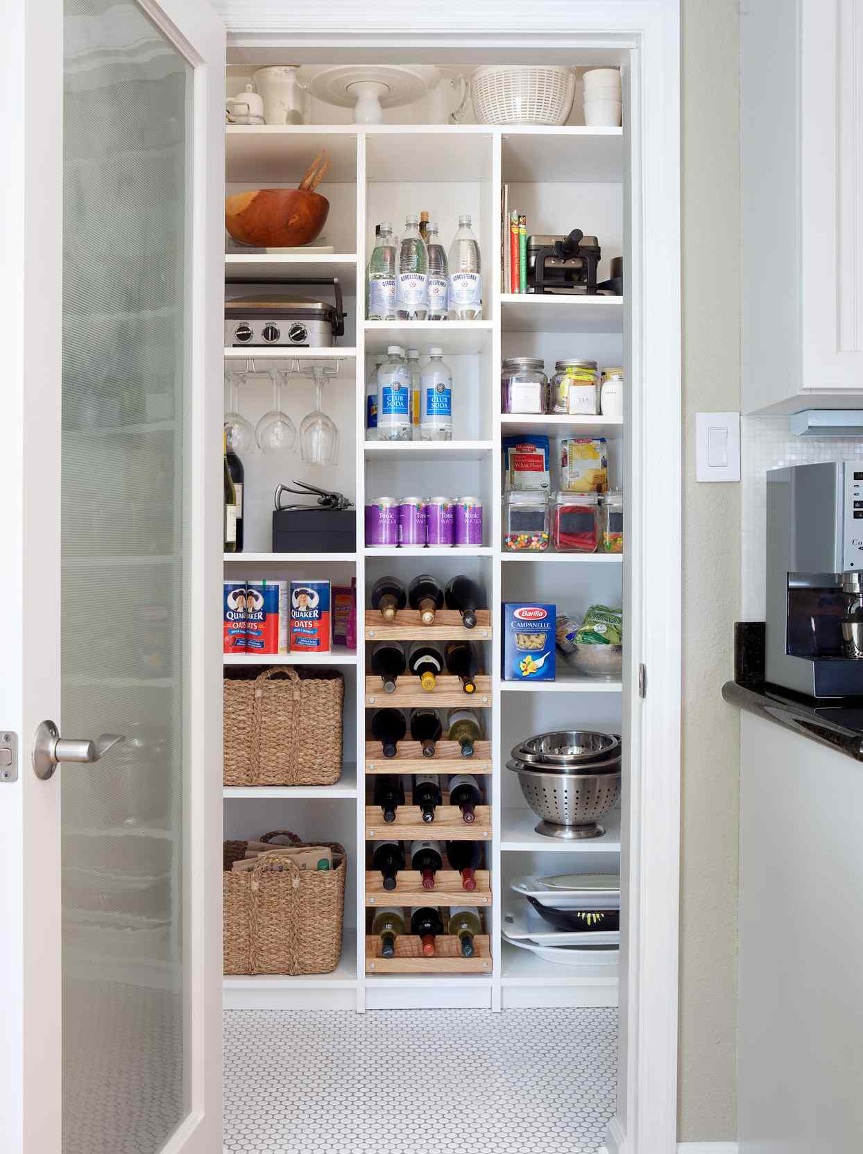 minimalist style large pantry