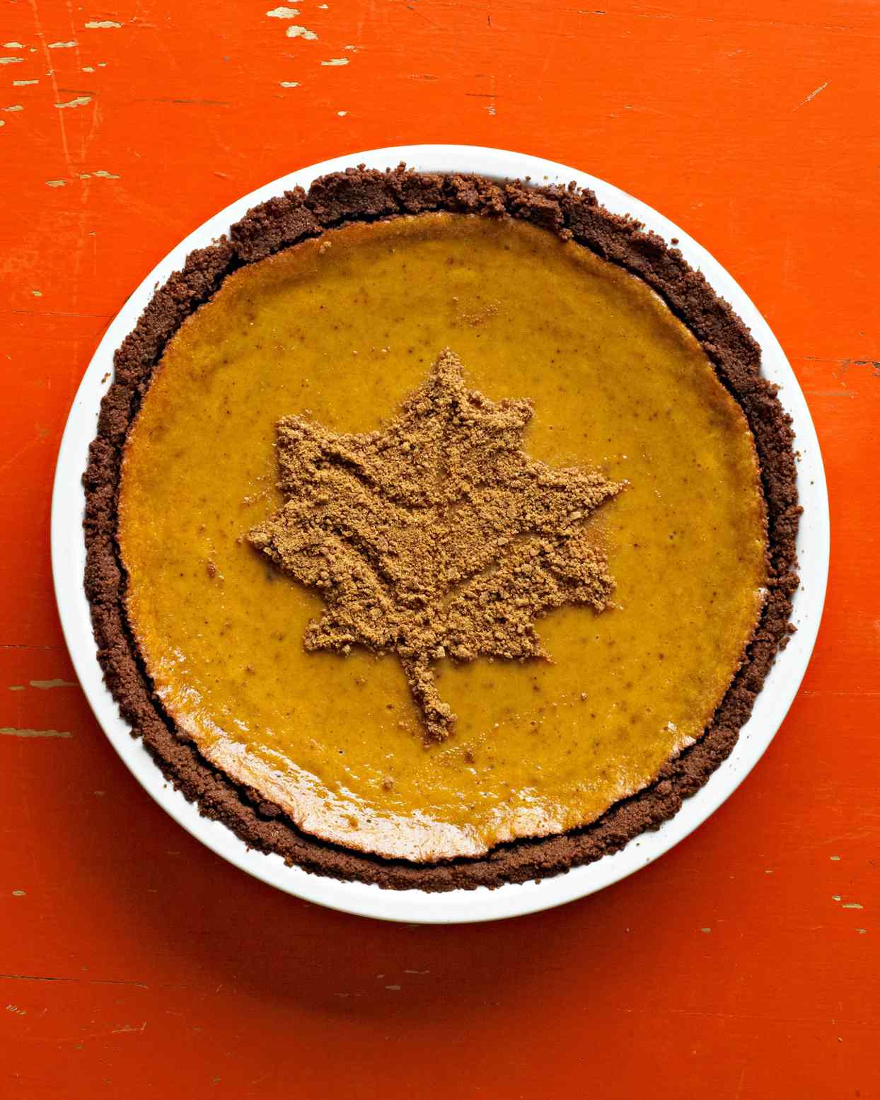 Butternut Squash Pie with Gingersnap Crust