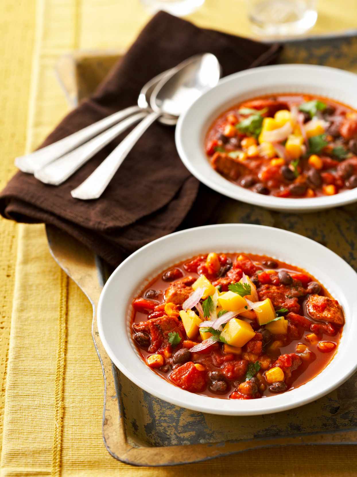 Caribbean Chili with Black Beans