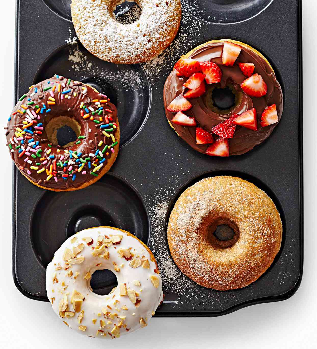 donut pan with Make-It-Mine Baked Donuts