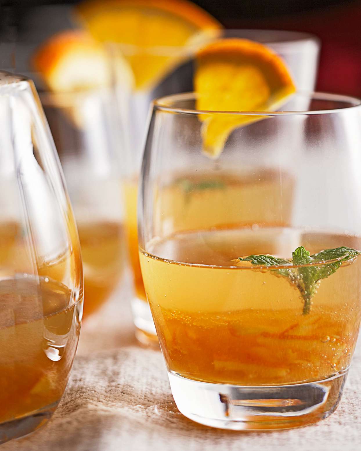 Cognac-Marmalade Champagne Cocktail