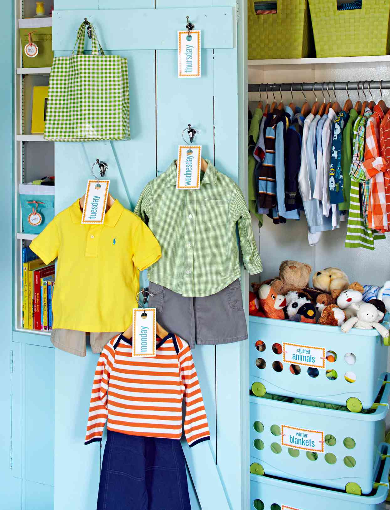 Lay Out Kids' Clothes