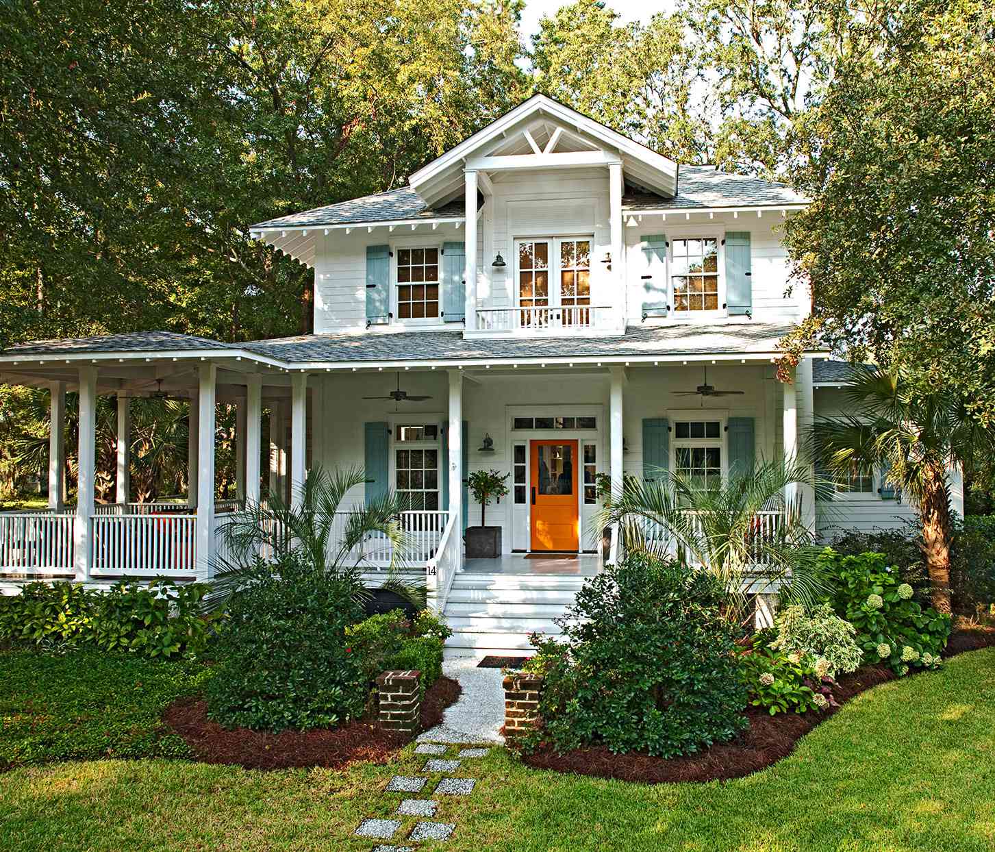 Front Porch and Wraparound Porch