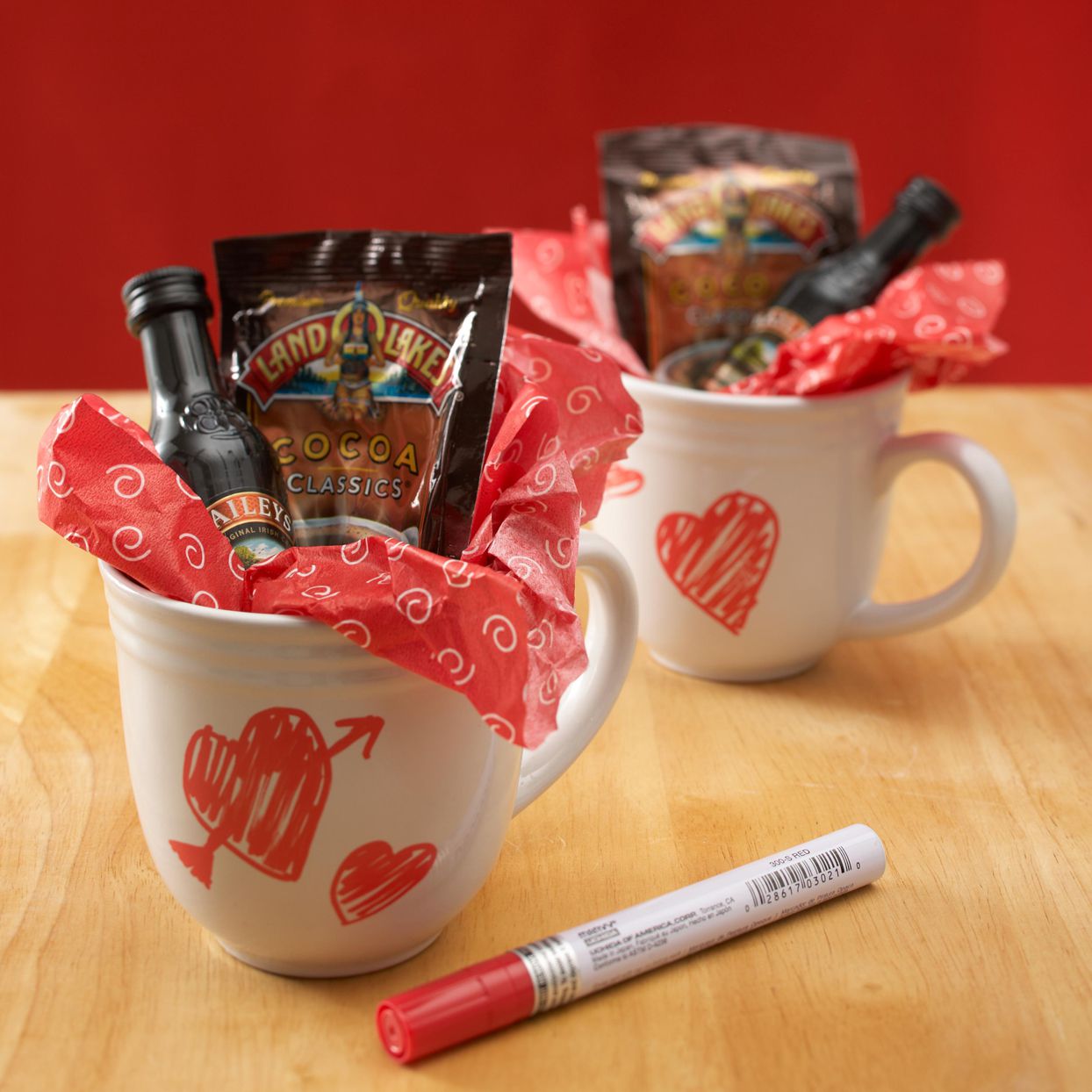 Hot Chocolate Date with Personalized Mugs